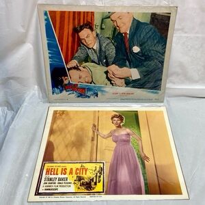 Port of New York (1949) and Hell is a City (1960) Movie Posters